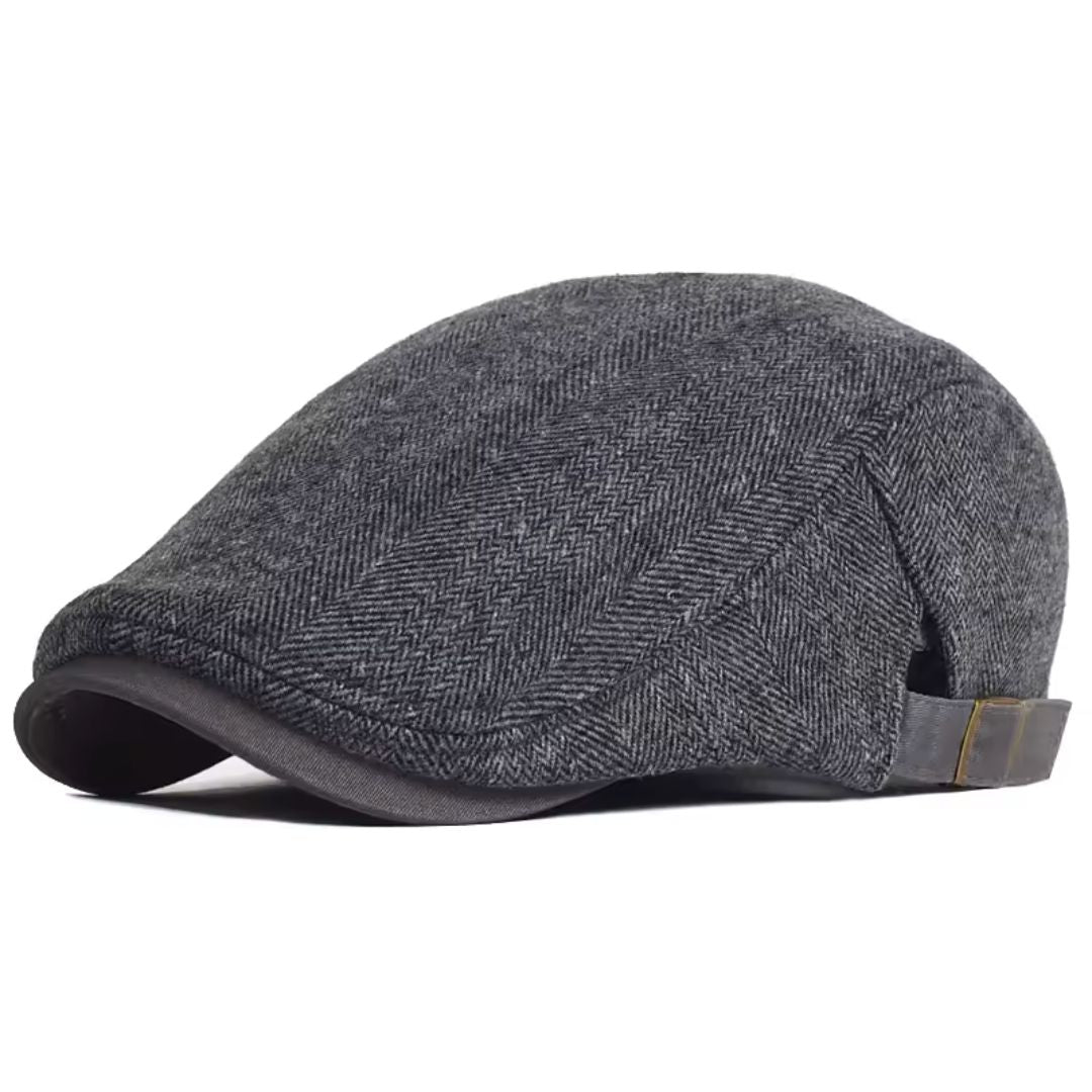 Graham | Vintage Adjustable Flat Cap