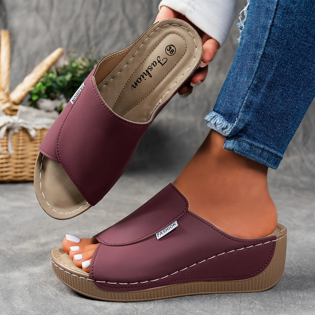 Lavena | Luxe sandals with foot support