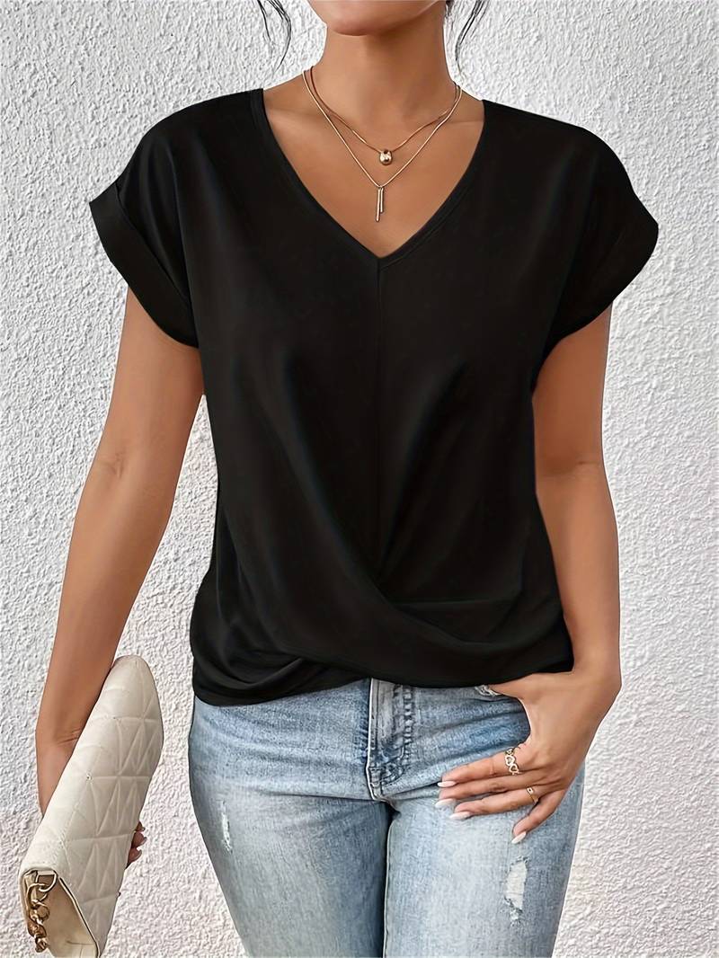 Mille | Elegant kortærmet T-shirt