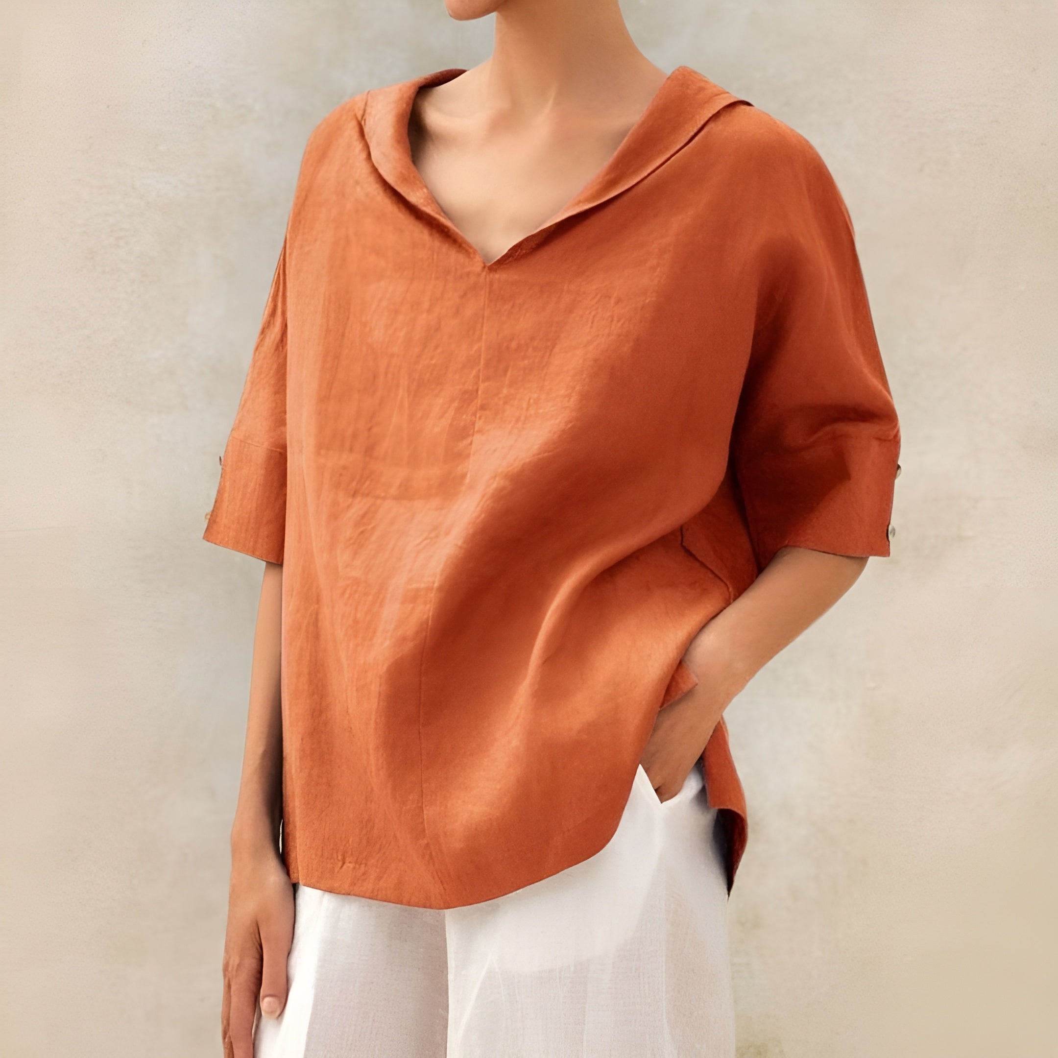 Caroline | Elegant bluse