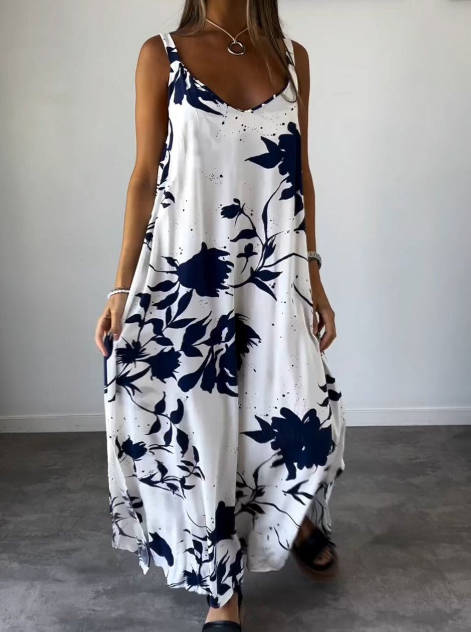 Camilla | Elegant dress with floral pattern