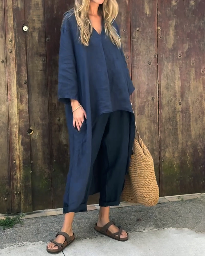 Elena | Chic todelt sæt med ubesværet elegance og alsidig stil