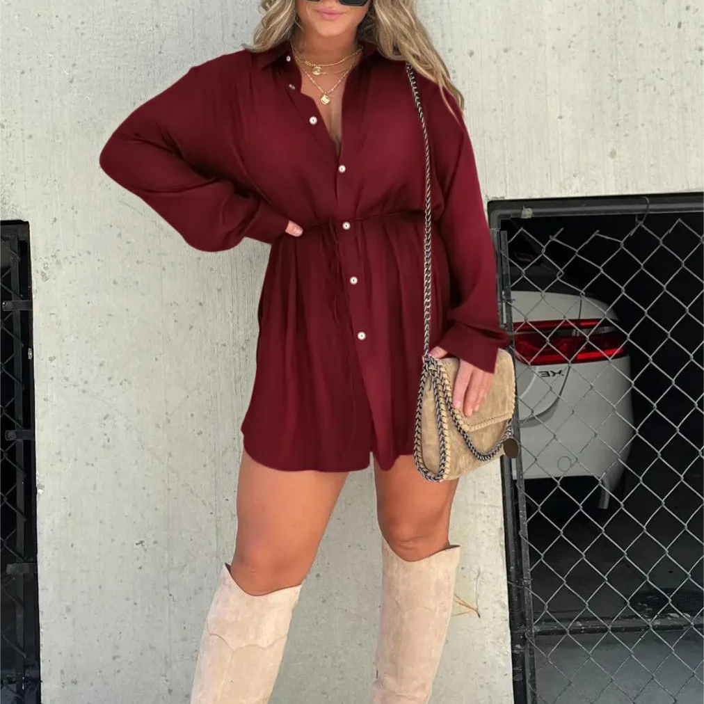 Pernille | Trendy romper-kjole i satin