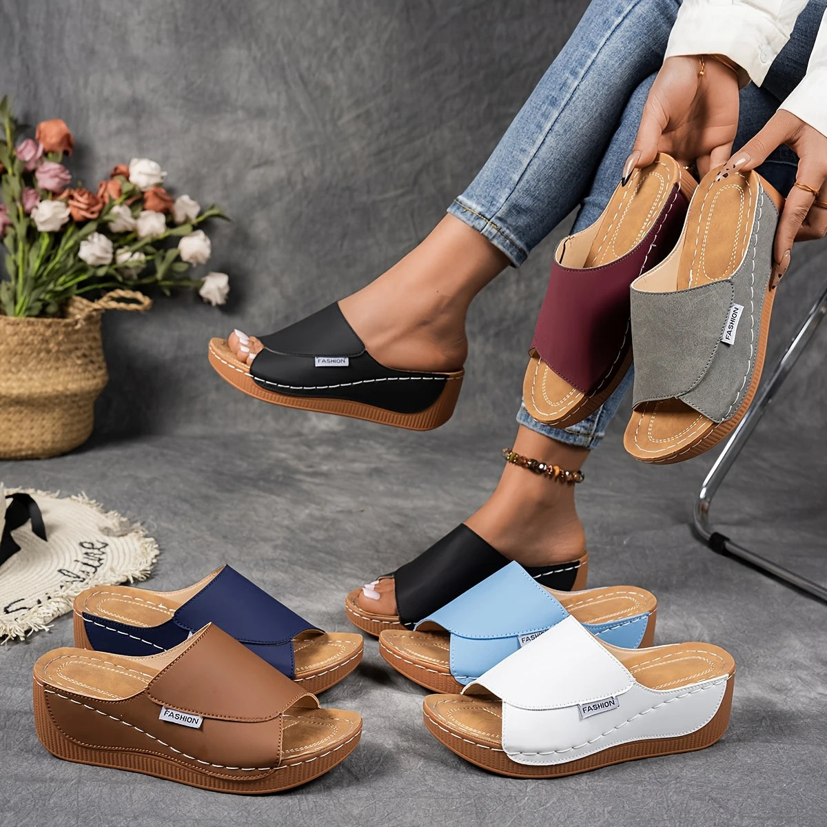 Lavena | Luxe sandals with foot support