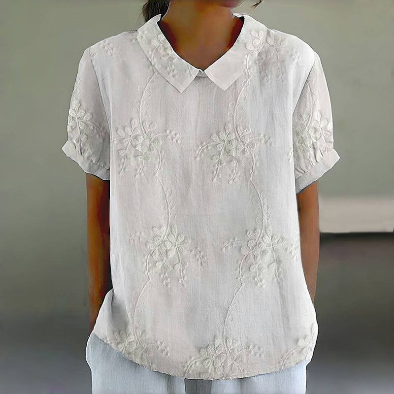 Tess | Vintage blouse with floral print