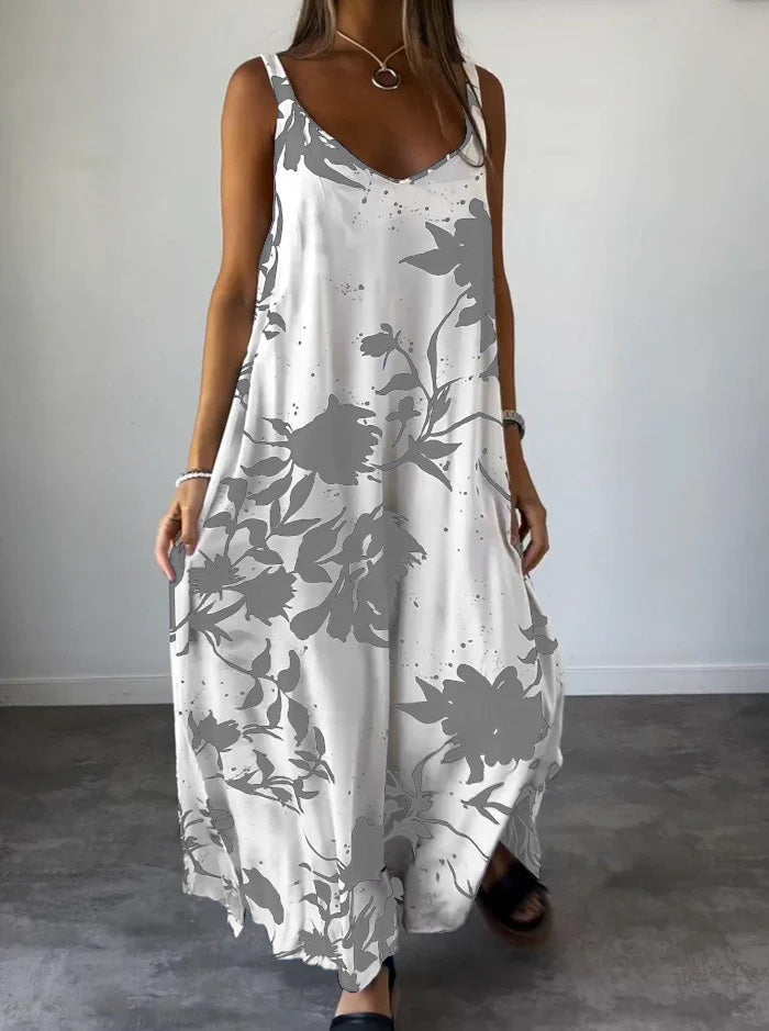 Camilla | Elegant dress with floral pattern