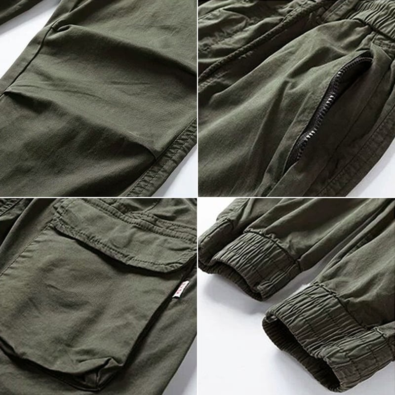 Lucas | Slim Fit Cargo Pants with Practical Pockets