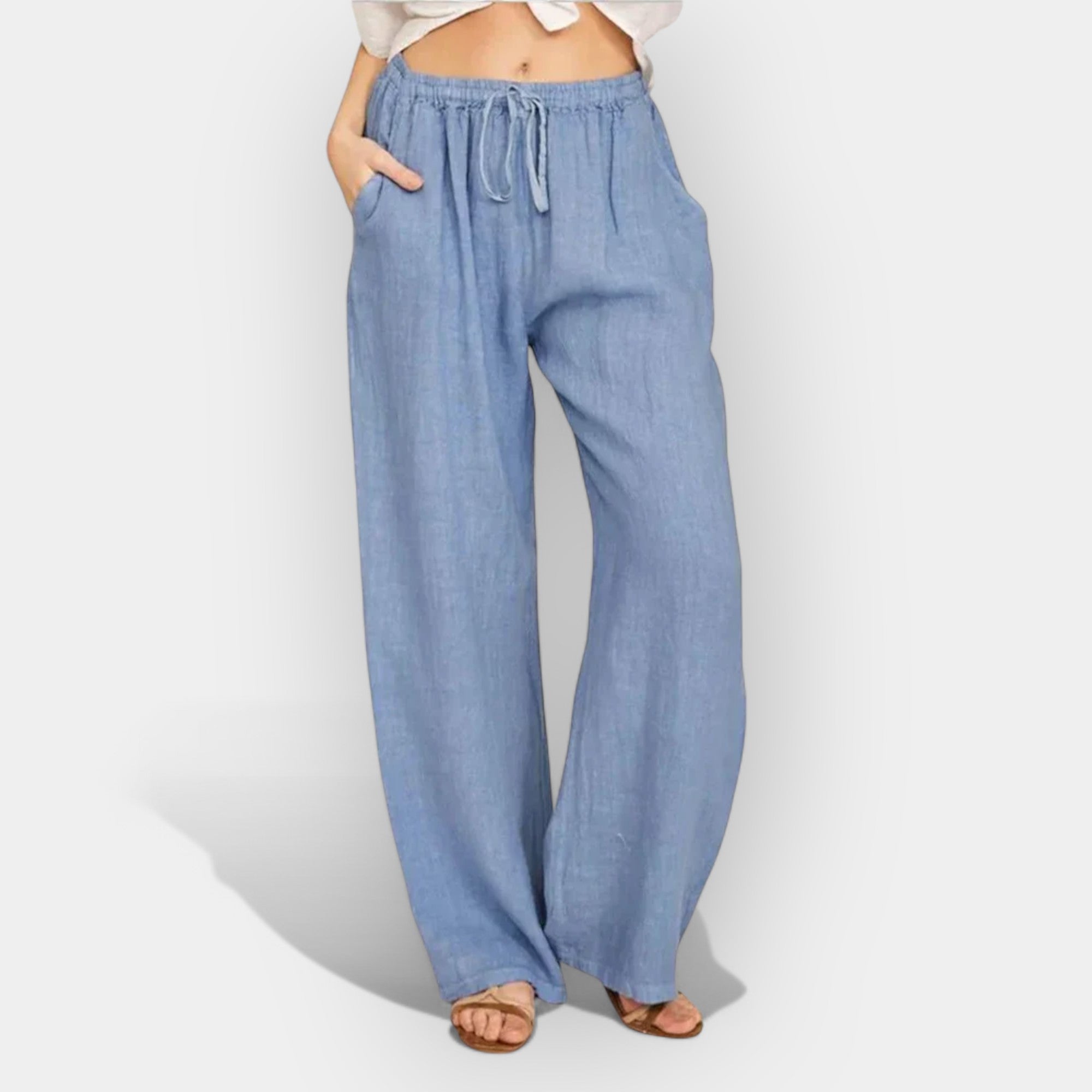 Breezy Summer Linen Trousers