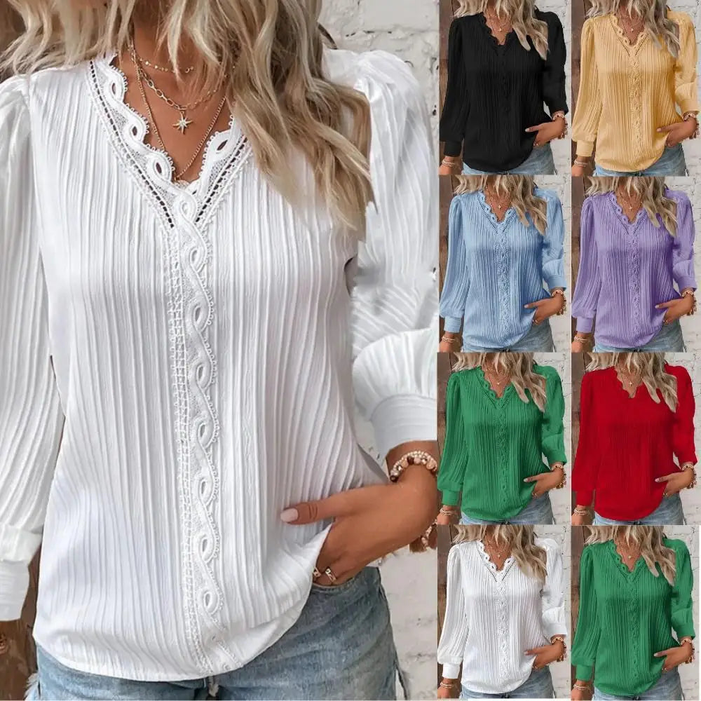 Noora | Elegant forår/sommerbluse