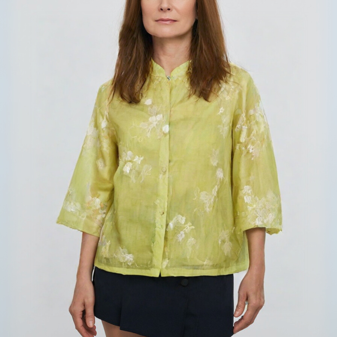 Imogen | Luxurious embroidered blouse