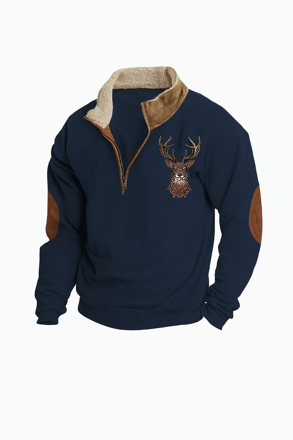 Frank | Sweater with deer details
