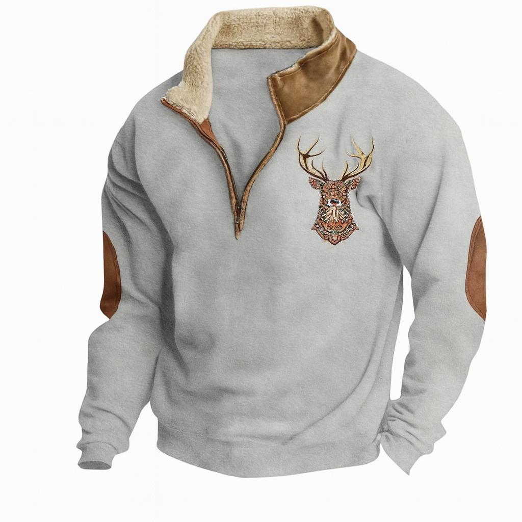 Frank | Sweater with deer details