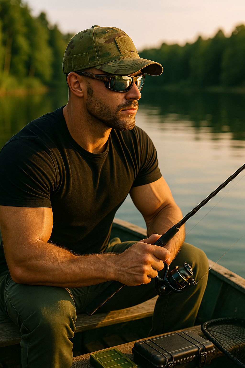 Logan | Tactical cap & sunglasses set for men (FREE sunglasses)