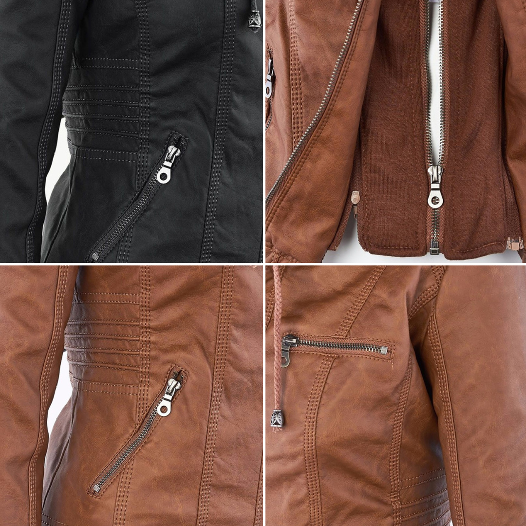 Daisy | Ultra elegant leather jacket
