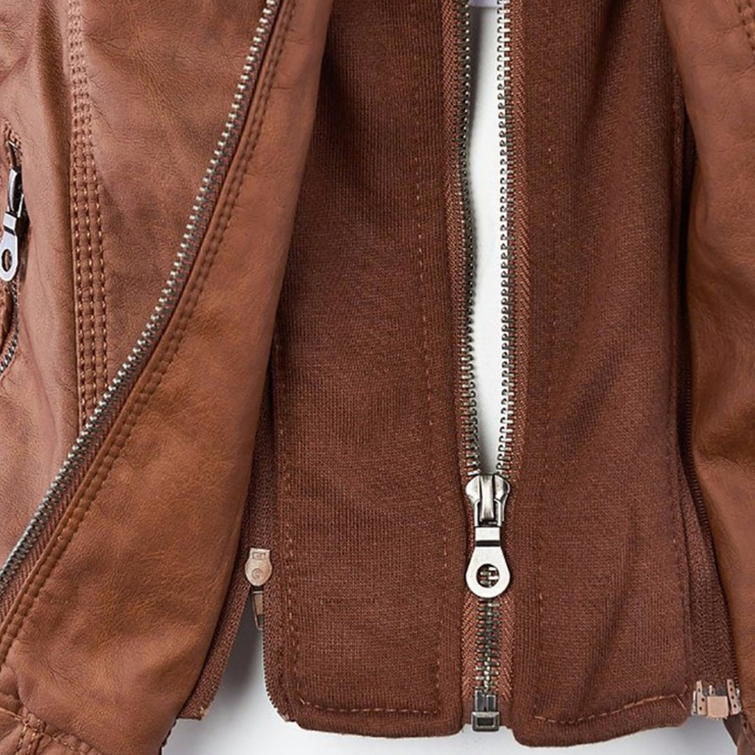 Daisy | Ultra elegant leather jacket