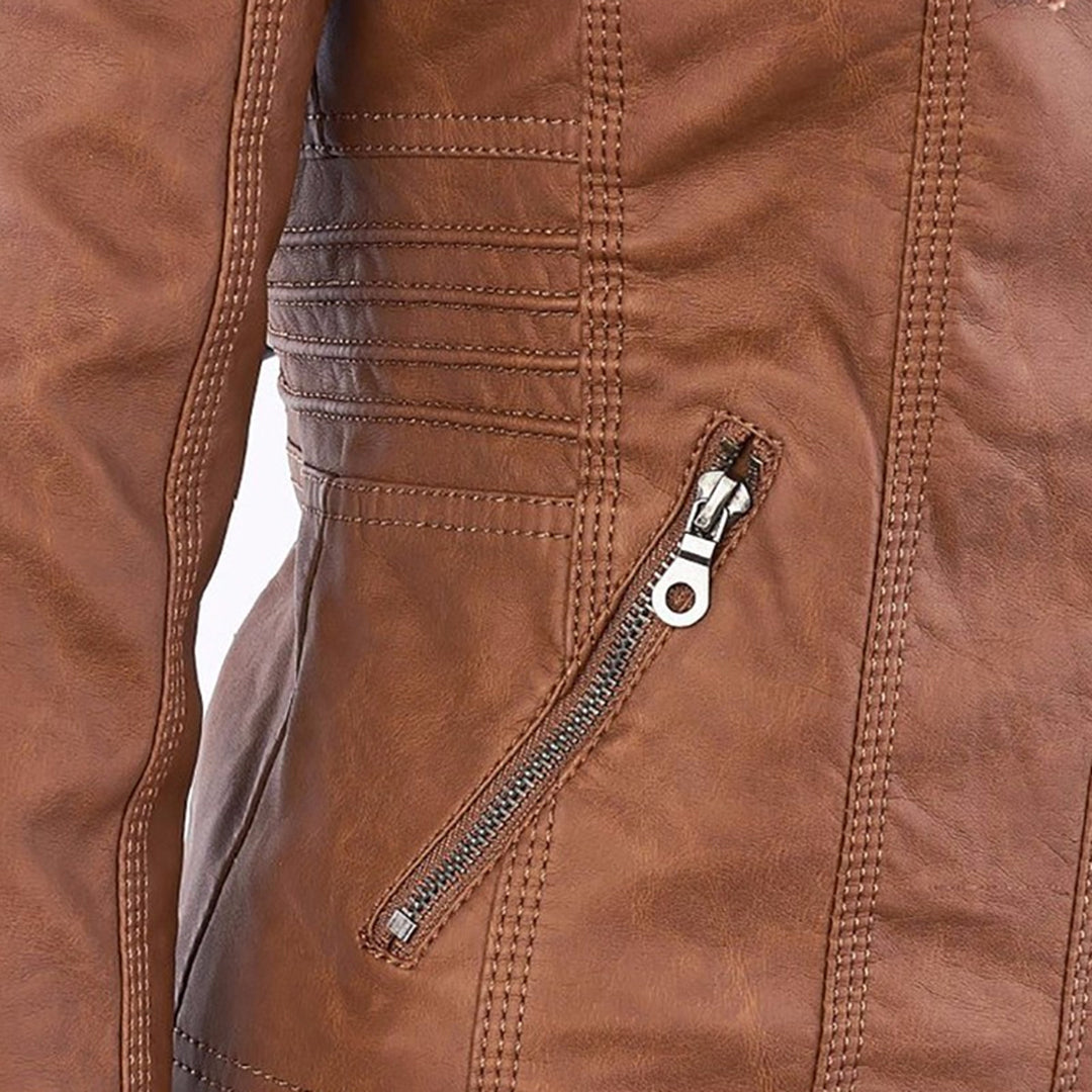 Daisy | Ultra elegant leather jacket