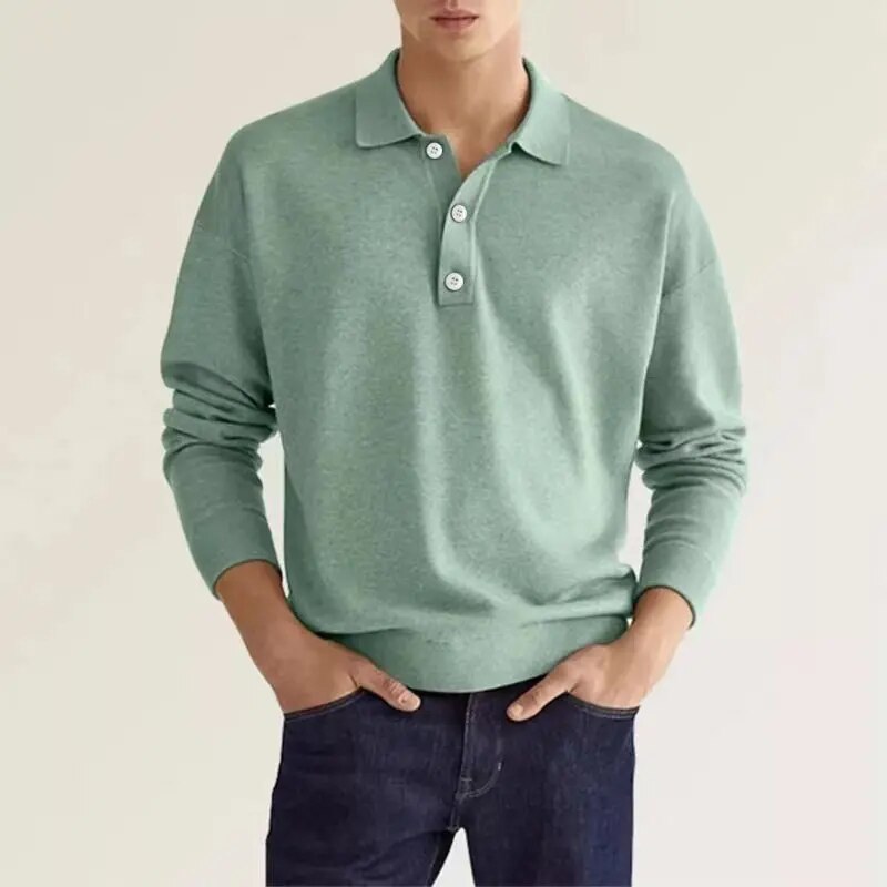 Basic polo (lange mouwen)