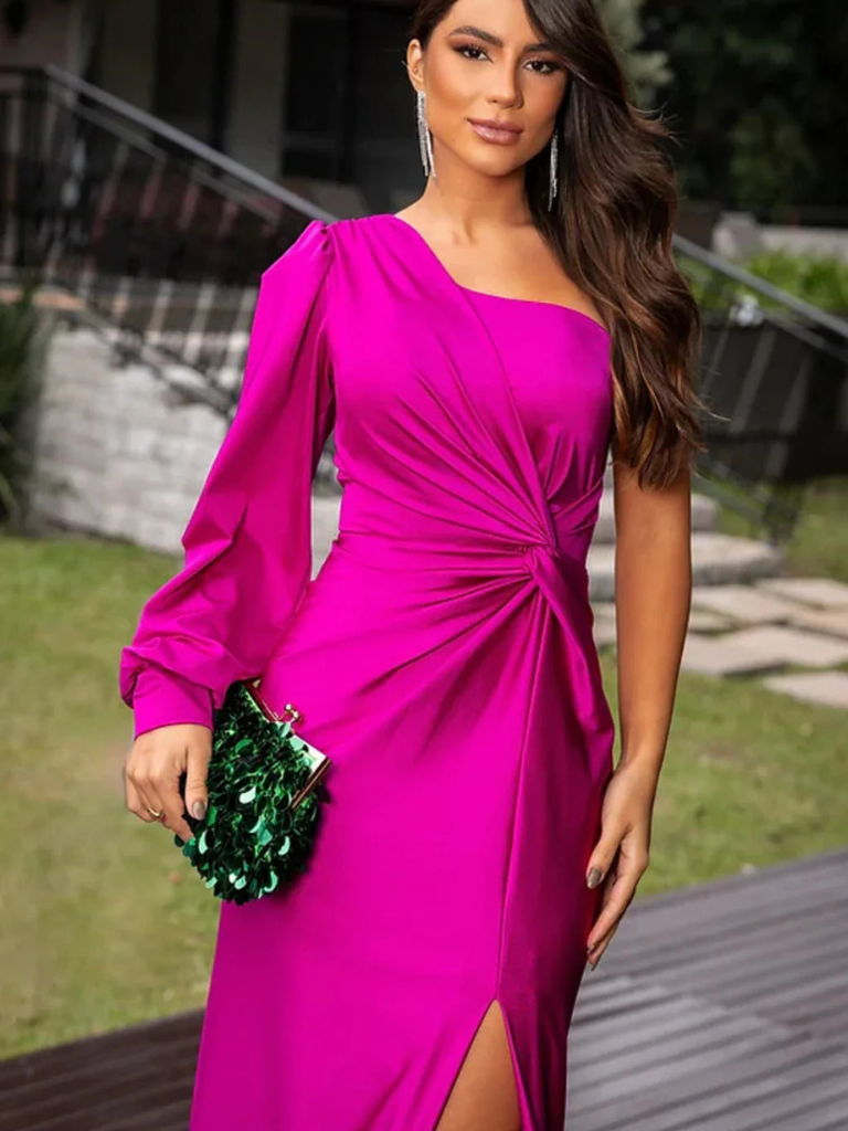 ANNA SATINNIGHT MAXI DRESS