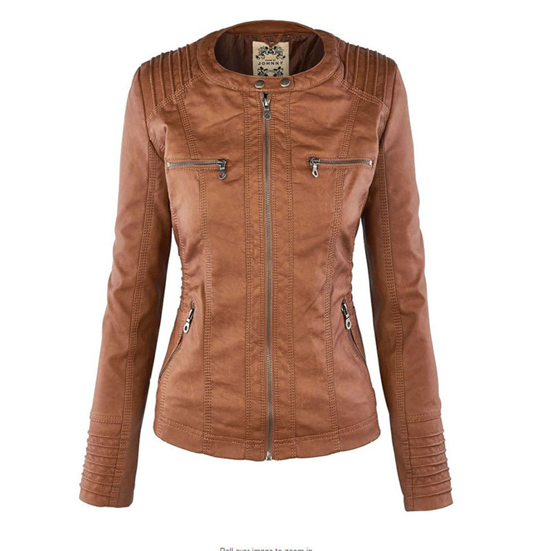 Daisy | Ultra elegant leather jacket
