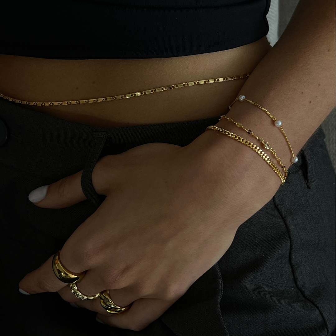 Golden Heart Bracelet