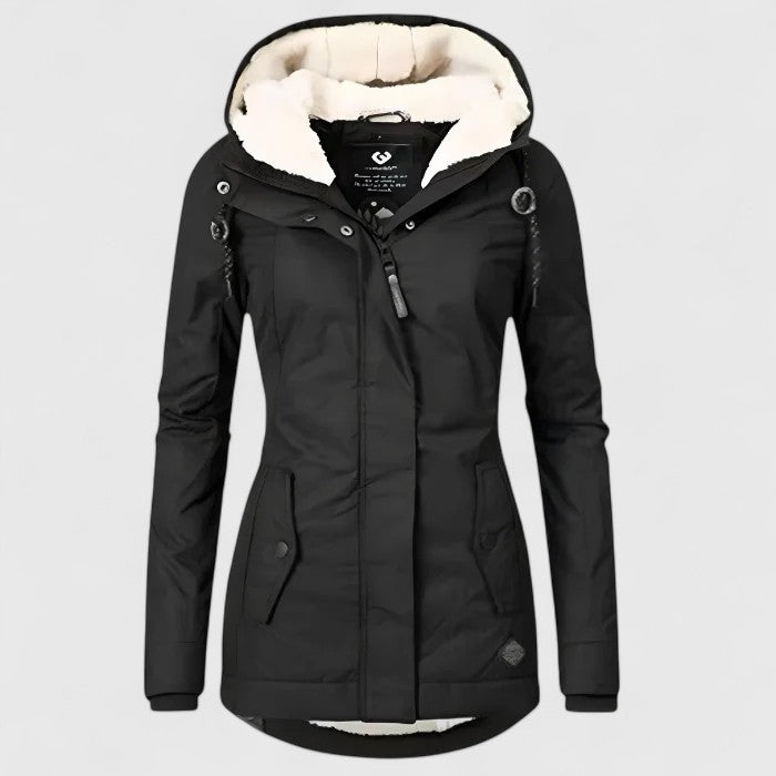Anna | Waterproof winter jacket with hood
