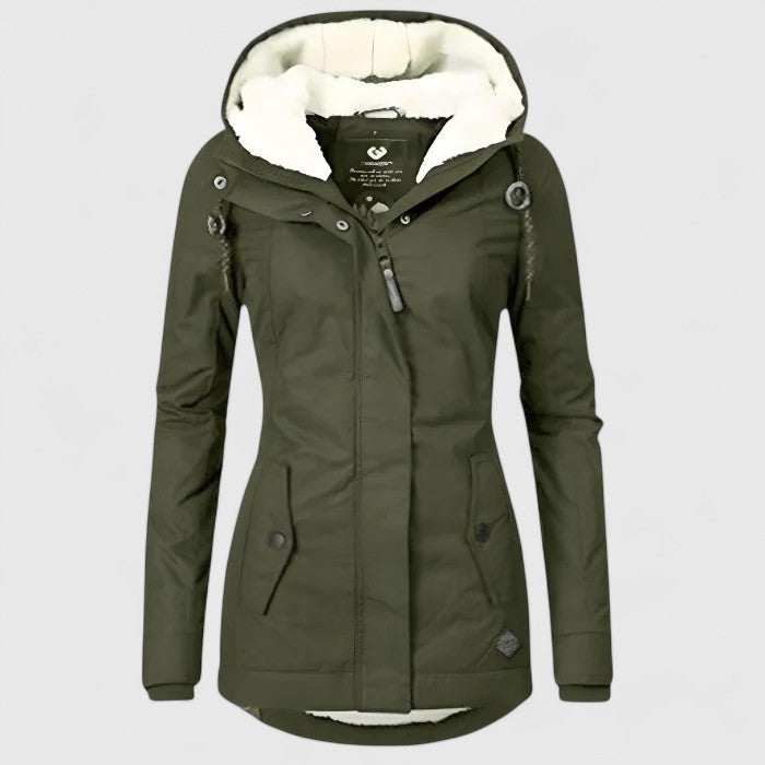 Anna | Waterproof winter jacket with hood