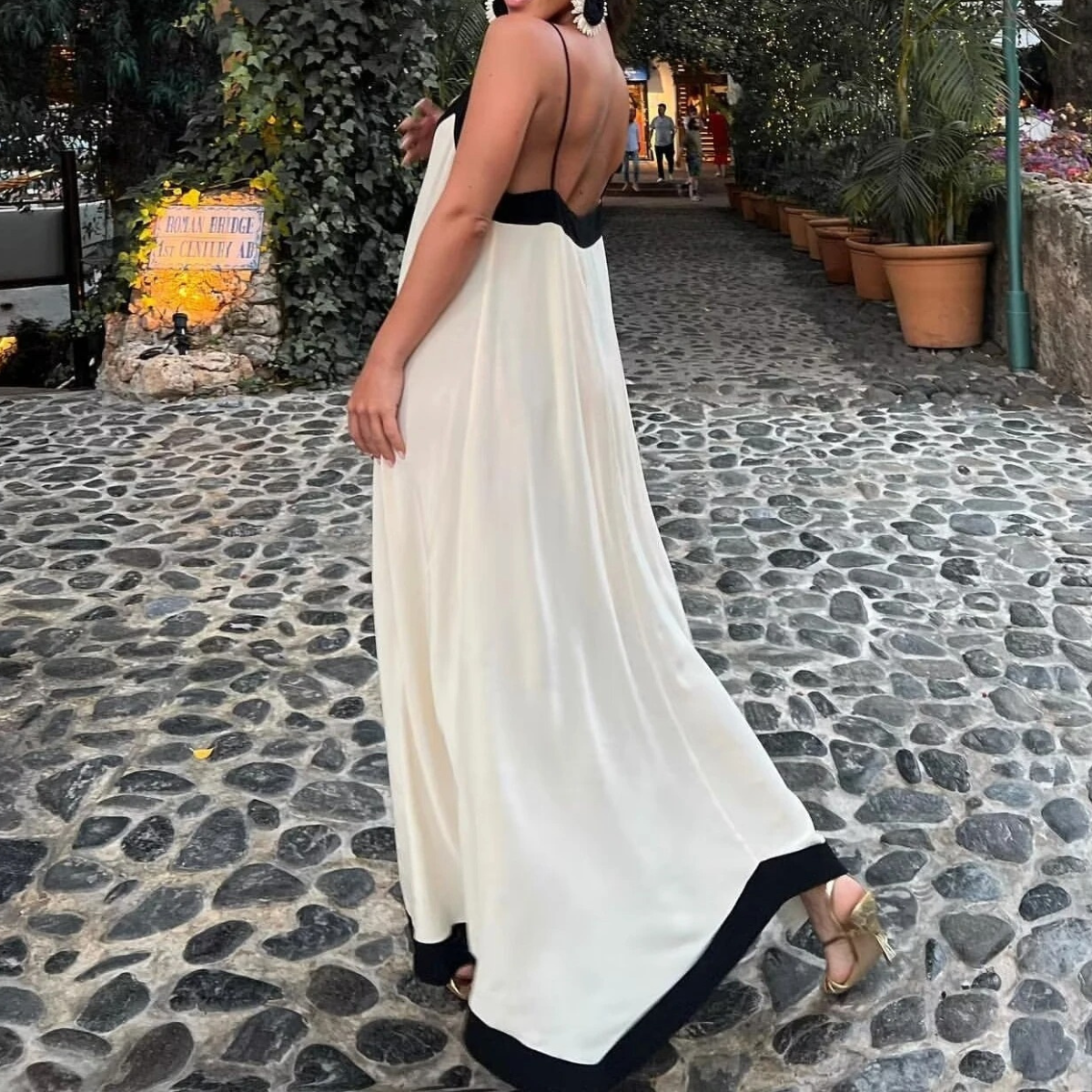 Sofie | Elegant kjole i løst fald