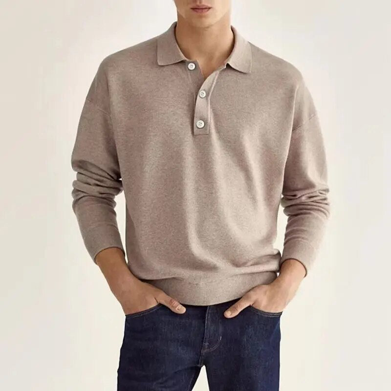 Basic polo (lange mouwen)