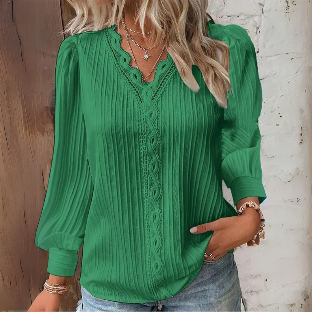 Noora | Elegant forår/sommerbluse