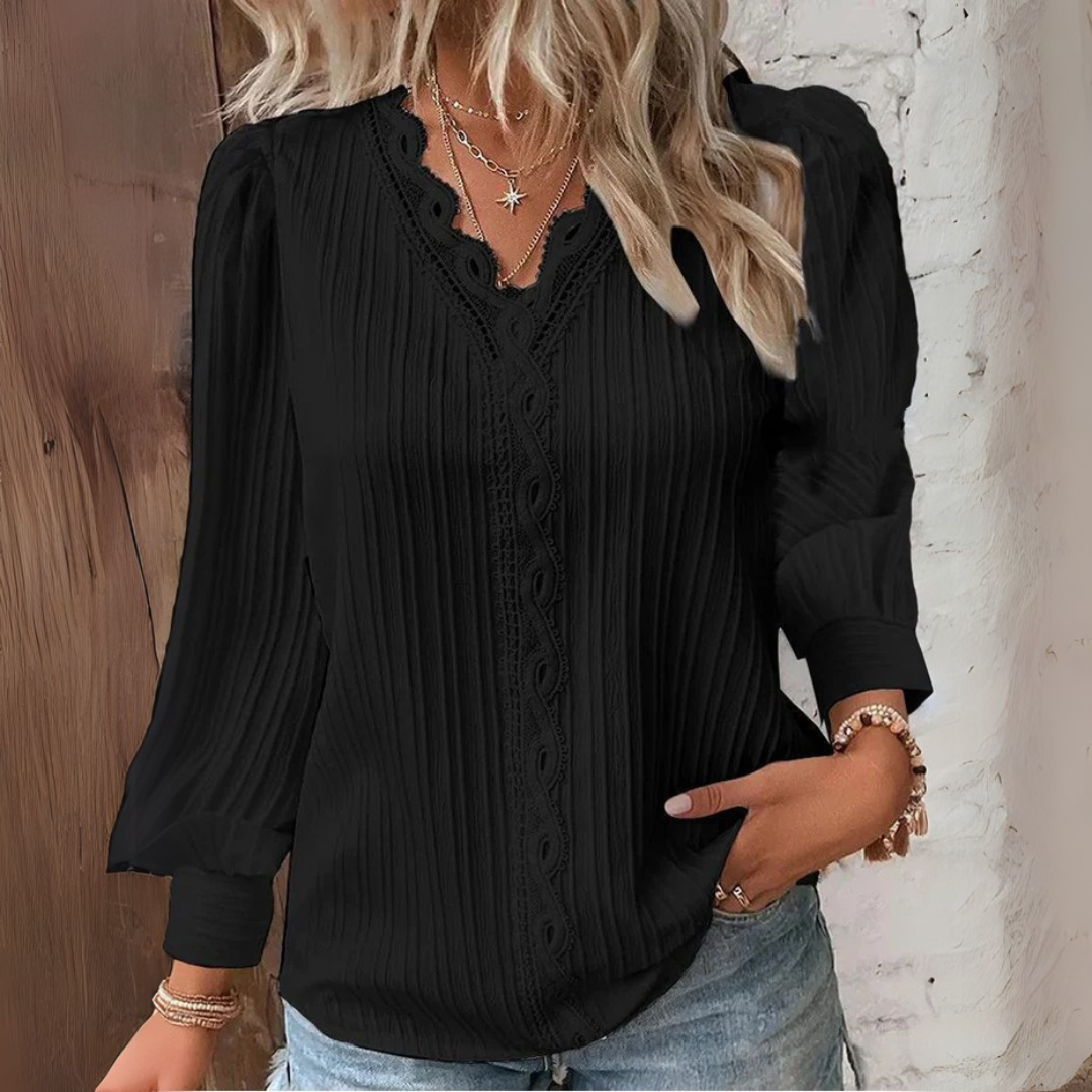 Noora | Elegant forår/sommerbluse