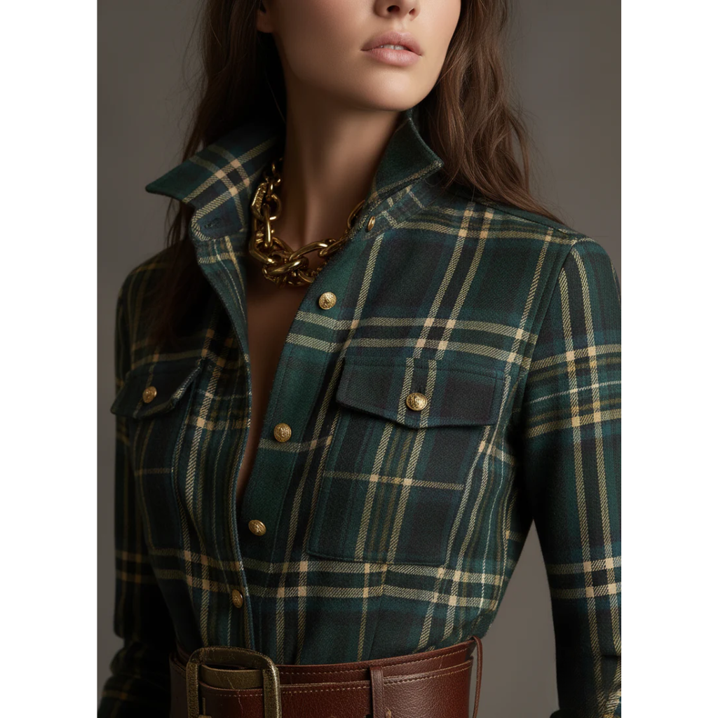 Jacqueline | Classic button-up shirt dress