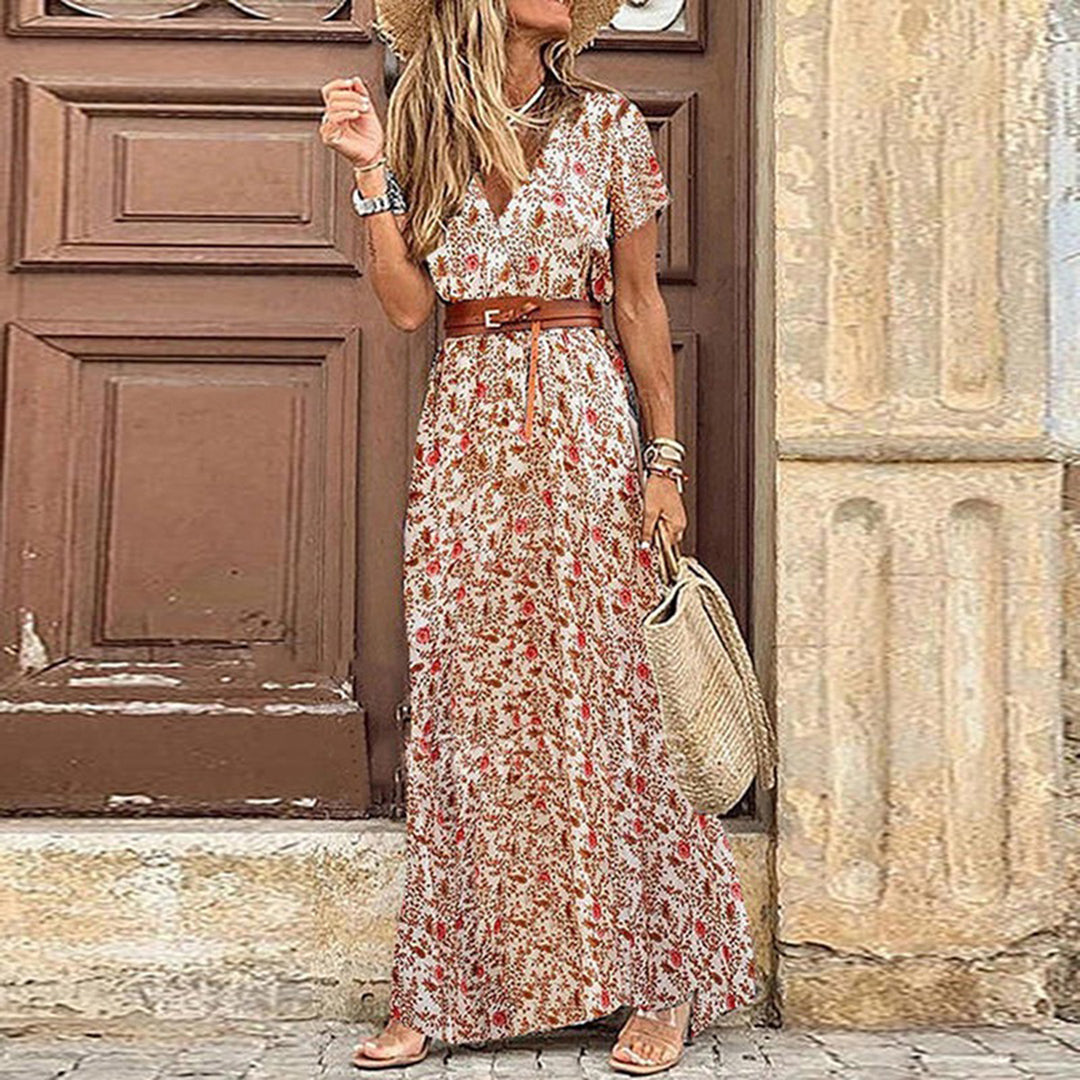 Luz | Elegant og stilfuld kjole i boho-stil