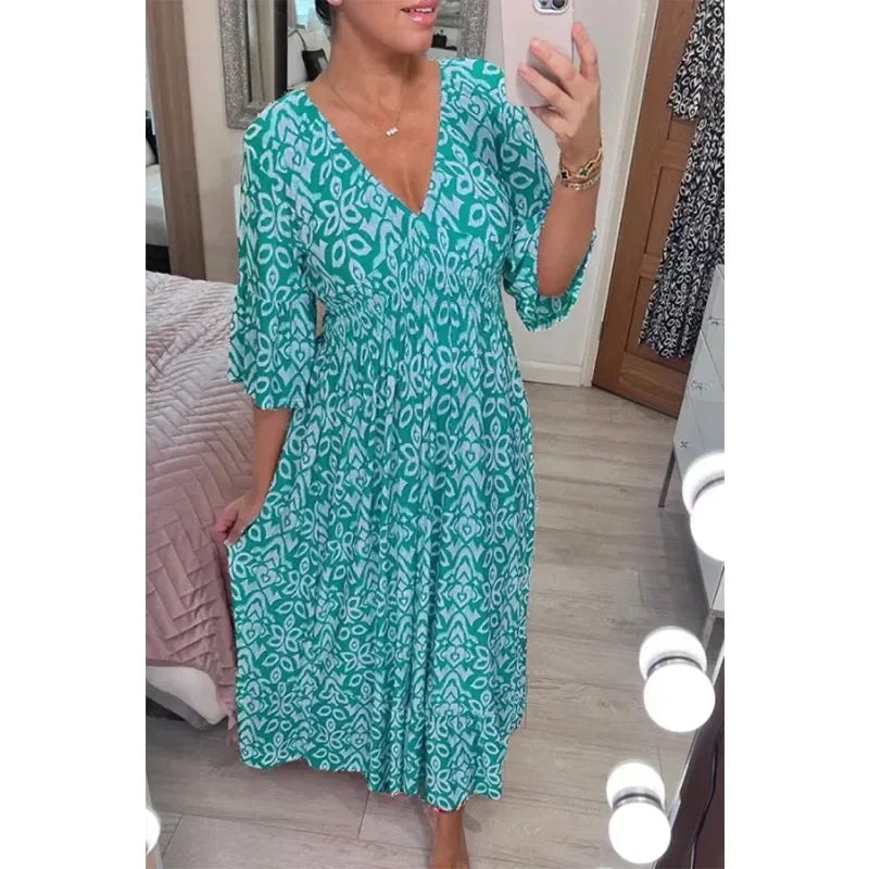 Harper | Dress with beautiful pattern