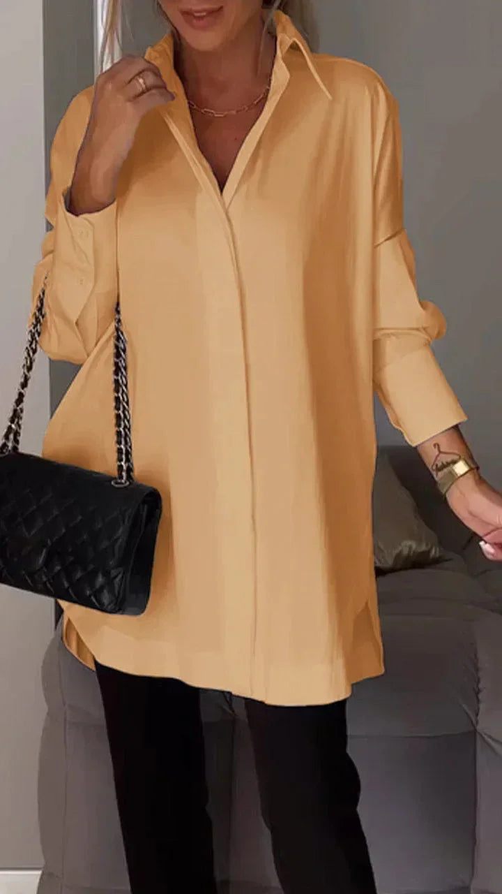 Odette | Relaxed luxury blouse