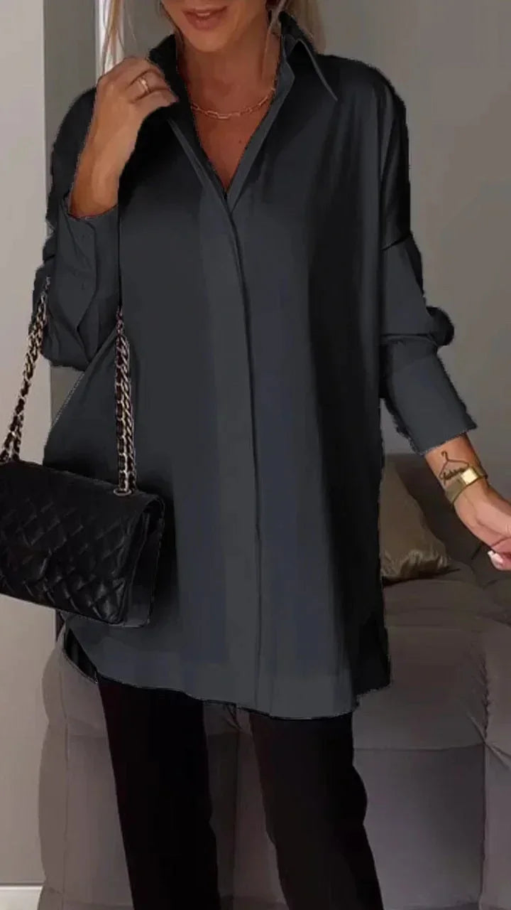 Odette | Relaxed luxury blouse