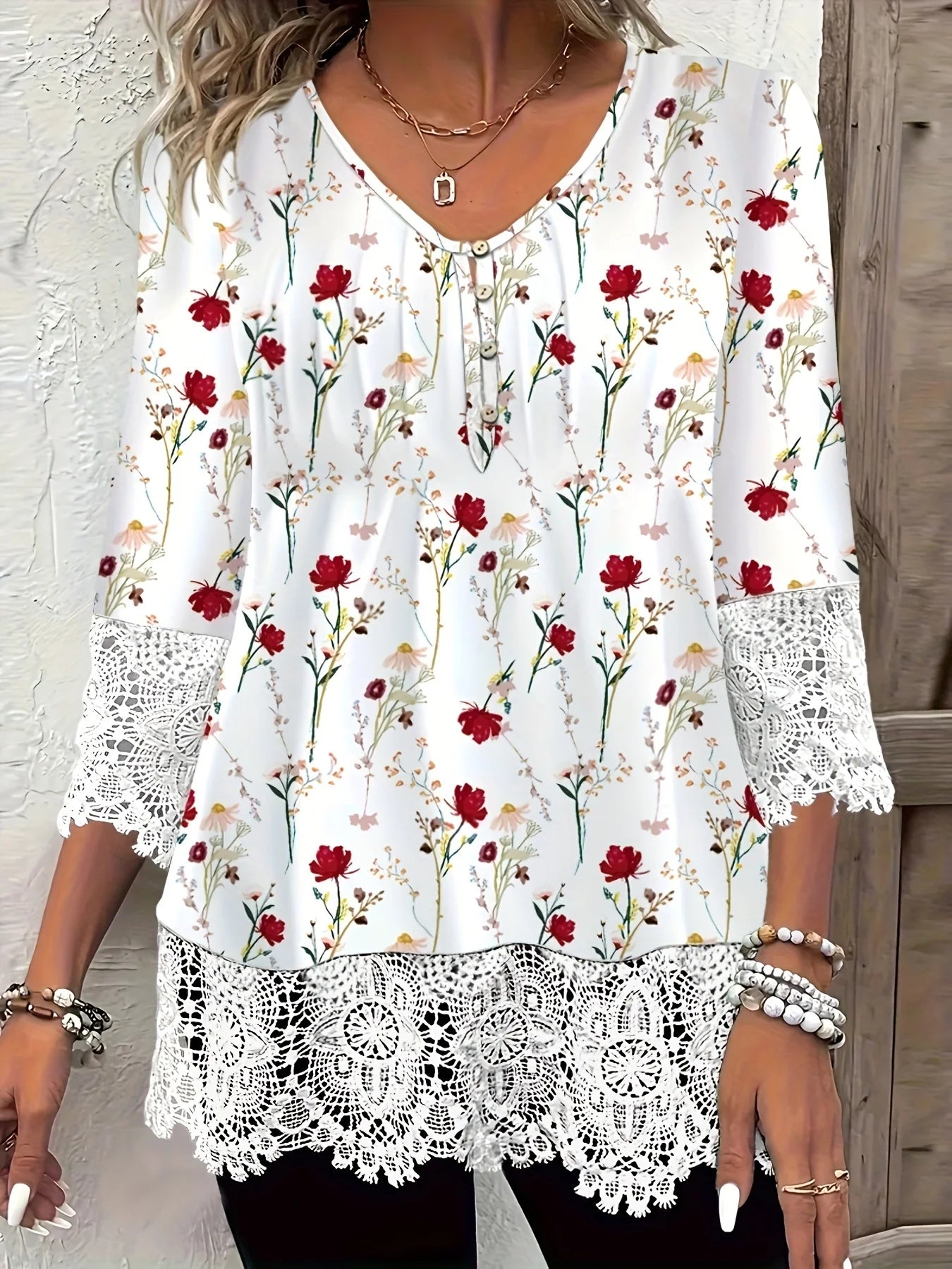 Emma | Luxury dress with beautiful pattern