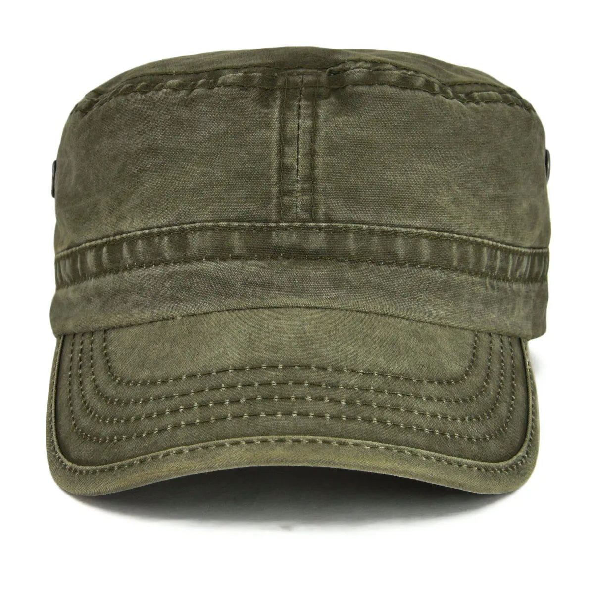 Jack | Robust vintage cap (Army Green)