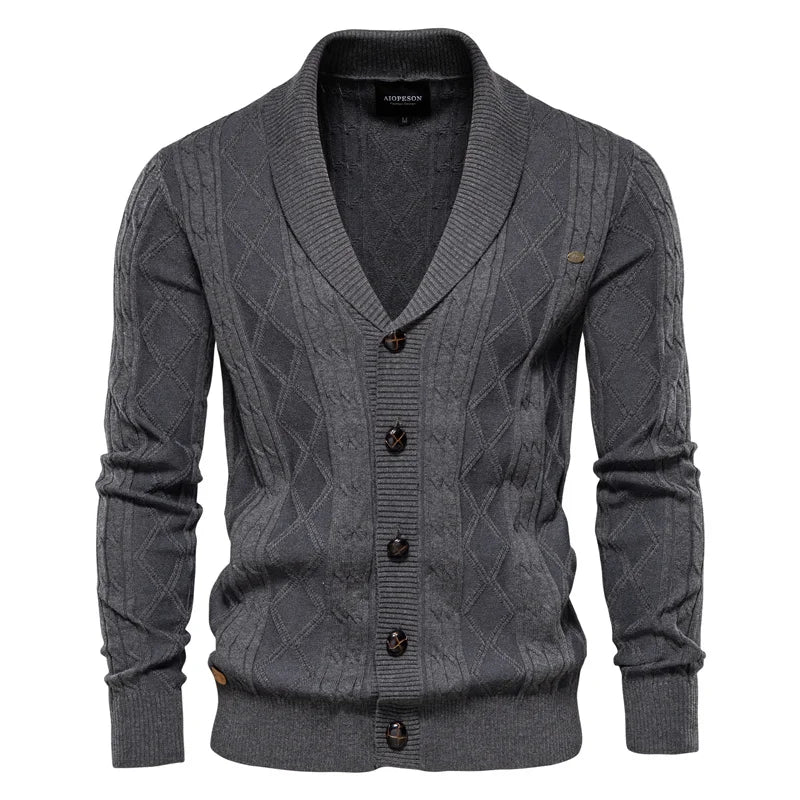Wallace | Men’s button-up cardigan