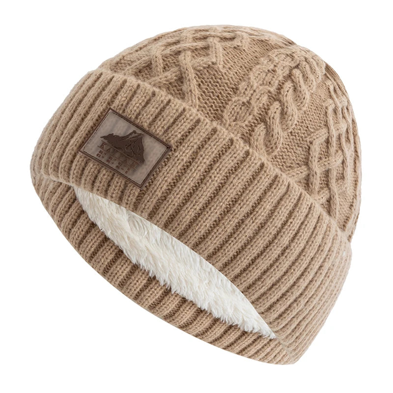Manuel | Alpine knit beanie (Khaki)