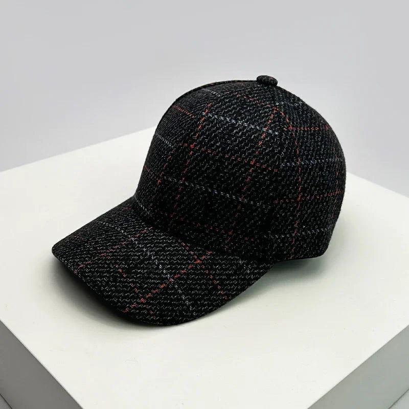 Terry | Wool check cap