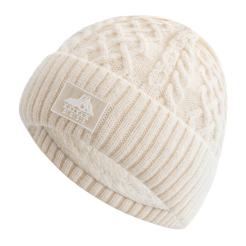 Ruben | Alpine knit beanie (Beige)