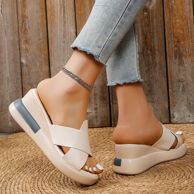 Lauren | Stylish high sandals with foot support