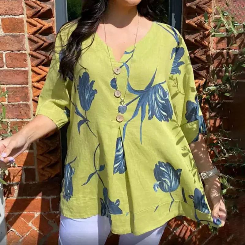 Zoey | Elegant blouse with floral pattern