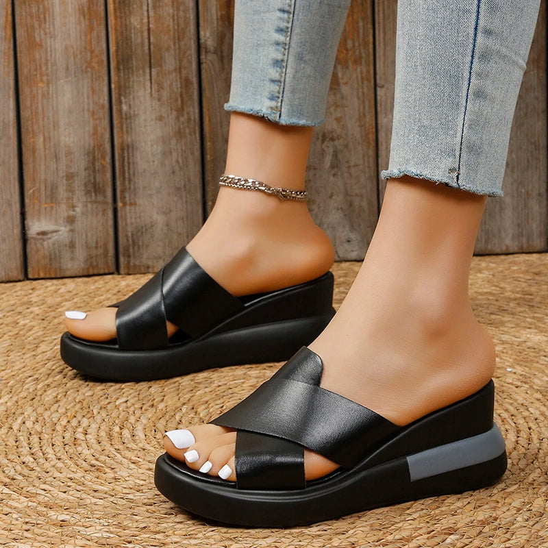 Lauren | Stylish high sandals with foot support