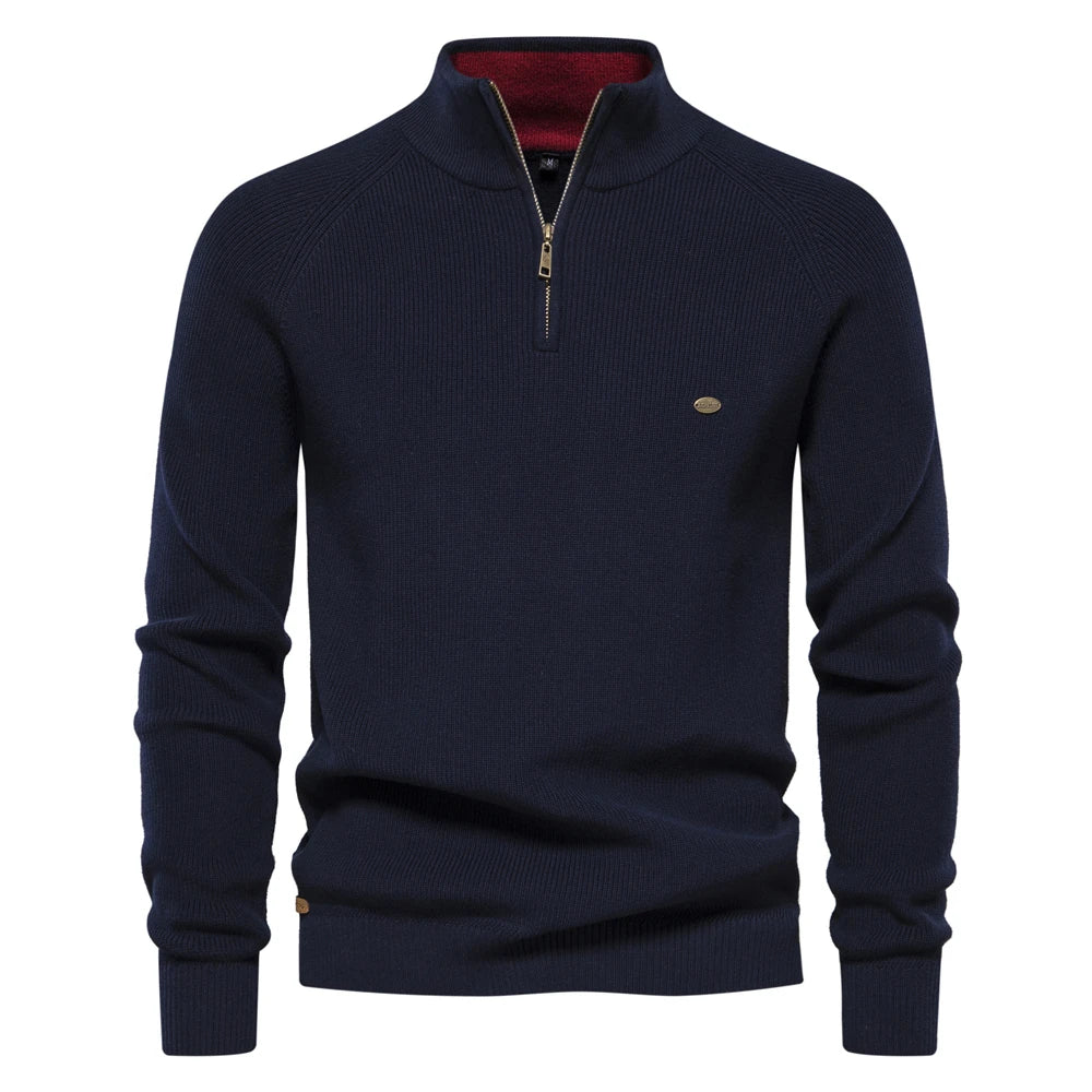 Edwin | Classic half-zip sweater