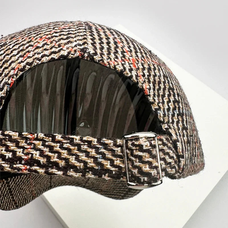 Terry | Wool check cap