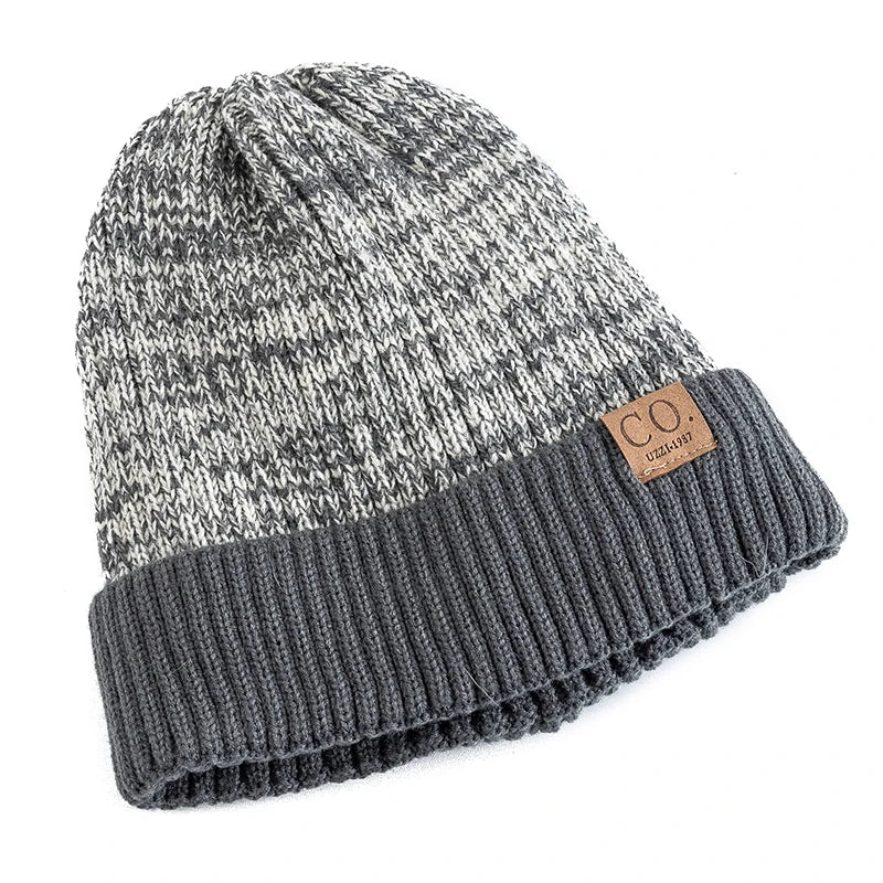 Neil | Nordic knit beanie (Gray)