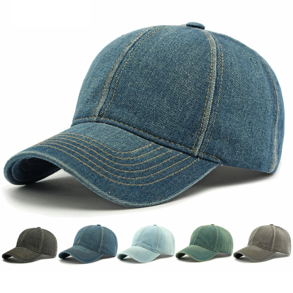 Roger | Vintage denim cap