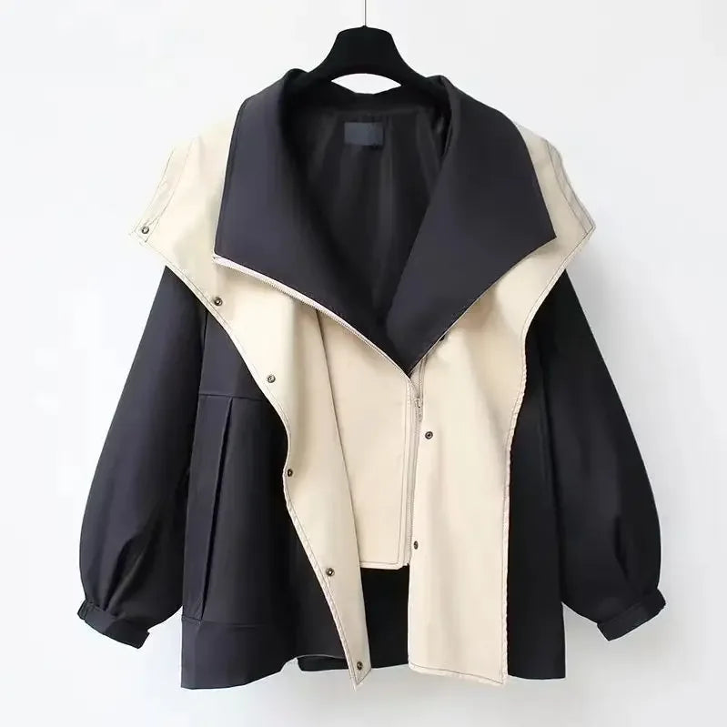 Valerie | Two-Tone Coat