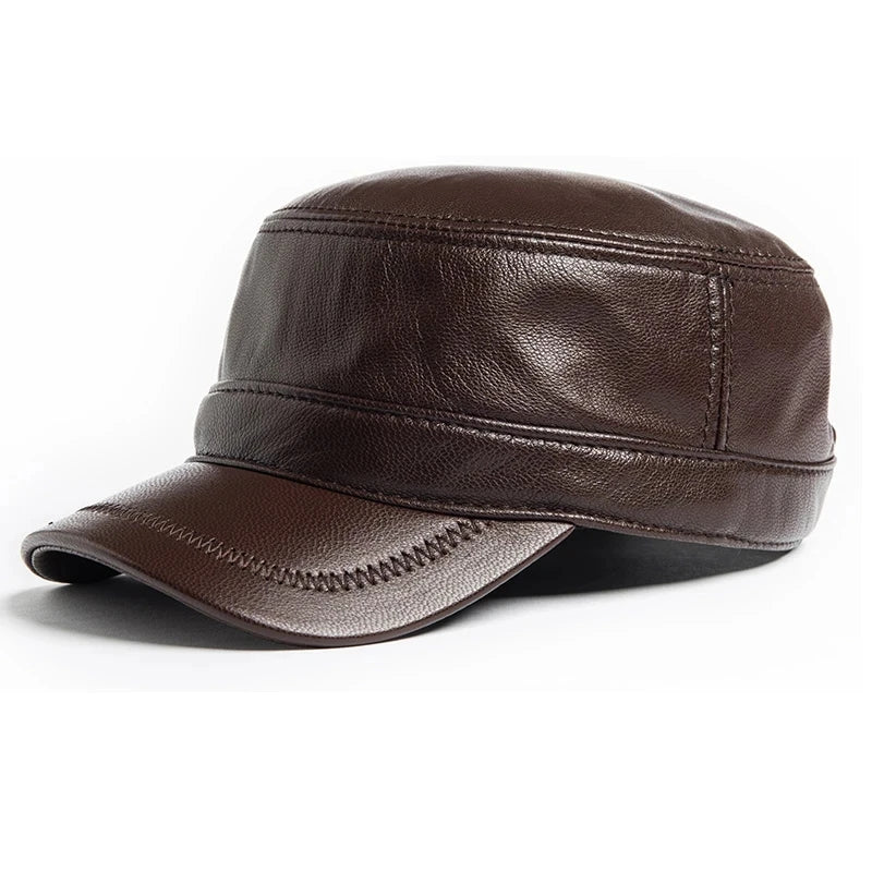 Arthur | Heritage leather cap